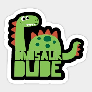 dinosaur dude Sticker